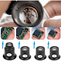 Miniatyrbild 5 av 5: Set med 4 juvelerarluppar Urmakare Lupp 5X 10X 15X 20X Eye Wea