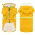 Vandtæt regnfrakke til kæledyr med refleksstriber 5xl 5xl Yellow