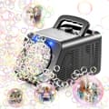 Bubbelmaskin, Automatisk Bubbelblåsare 15 000+ Bubblor per Minut