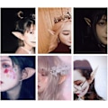 Pikkukuva 4 / 5: 10 Par Keijun, Pixie- ja Elfien Korvat, Lateksi Keijun, Pixie- ja Elfien Korvat, Cosplay-Korvat