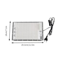 Miniatyrbillede 3 af 5: Indendørs solarium, solarium, bærbart solarium, 45W, 196 LED-lys, komplet blått solarium til ansigt og krop, solbruningsbehandling af krop og ansigt