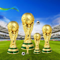 Miniatyrbillede 4 af 7: VM fodboldtrofæ i resin, resinmodel til fodboldfans 27cm