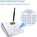 Miniatyrbild 5 av 5: Home Phone with 4G/5G SIM Card Support, Wireless GSM Phone for Office and Home