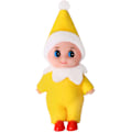 Miniatyrbild 3 av 5: 6 st Mini Baby Tomtar Dockor Jultomte Mini Tomtar Plysch för Flicka Pojke Barn 7cm