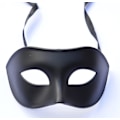Miniatyrbillede 1 af 5: 2* Maske, Sort Mat Klassisk Stil Venetiansk Maske, Maskerade, Burlesque Bal Fest (Sort En Størrelse)