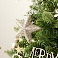 Miniatyrbillede 3 af 4: 50cm Juledekorationer, Miniatyrjultreeset til skrivebord, Realistiske Juletræspynt