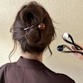 Miniatyrbillede 3 af 5: 3 stk elegante perle-franske hårnåle bananclips hårklemmer fransk twist hårklemme banan hårklemmer til kvinder hår