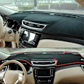 Pikkukuva 5 / 5: Sopii Kia Optima 2011-2015, kojelaudan matto, liukumaton kojelaudan suojamatto, musta kojelaudan suojus, auton sisätilan lisävarusteet Lhd Black Edge