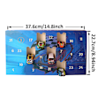 Miniatyrbillede 2 af 4: Julkalender 2024 Adventskalender Børn 24 Dage Nedtælling Biler Legetøj Jule-Nedtællingskalender Blind Box Gave Til Børn Drenge Og Piger