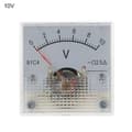 DC-voltmeter Analog panelmätare 0-10V 0-10V 0-10V 0-10V