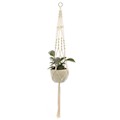 Miniatyrbild 2 av 5: 2 st Macrame växt hängare hängande planter korg, stil 2