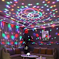 Miniatyrbillede 2 af 2: (Specialtilbud) Diskokugle Diskolys Fest Diskolys Projektor Led Festlampe Diskolampe Med Fjernbetjening Til