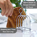 Miniatyrbild 4 av 5: Viktoriansk Toastställ, Stål, Toastställ, Silver