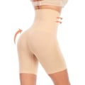 Miniatyrbillede 2 af 5: Shapewear Shorts med Høj Talje til Kvinder - Mavekontrol