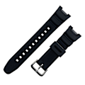 Miniatyrbild 5 av 5: Loop-justerbart silikonarmband för Casio SGW-100-serien Black