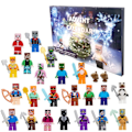 Miniatyrbillede 4 af 4: Minecraft Adventskalender Julegave Sæt, Nedtællings Eventyr Gaveidé, Daglig Samler Overraskelse-Xin