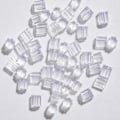 Miniatyrbillede 1 af 2: (Specialtilbud) Silikone øreringe, 200 stk. bløde øreringe plugs, transparente øreringe