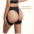 Miniatyrbild 6 av 10: Butt Lifter Shapewear Timglasformade Byxor SVART XL svart black XL