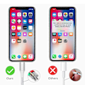 Pikkukuva 5 / 5: 10FT iPhone-latauskaapeli - Pikalataava USB-kaapeli (3 kpl)