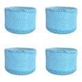 Miniatyrbild 1 av 4: 4-pack skyddsnät kompatibla med Mspa Spa-filter, hål i båda ändar