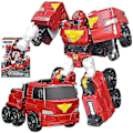Miniatyrbillede 2 af 2: (Særtilbud) Mini Tobot Transformer Robot Legetøj Korea Tegneserie Brødre Anime Tobot Deformation Bil Fly Legetøj [HK]
