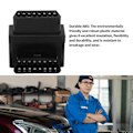 Pikkukuva 5 / 5: OBD2-sovitin 16-nastainen uros 2-nastainen naaras Plug and Play jakajaliitäntä diagnostiikan jatkojohdolle