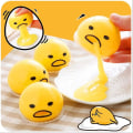 Miniatyrbild 3 av 5: Puking Ball-3/6/9 Tiktok äckliga kräks äggula boll leksaker 9pcs
