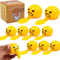 Miniatyrbild 1 av 5: Puking Ball-3/6/9 Tiktok äckliga kräks äggula boll leksaker 9pcs