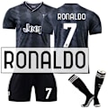 Miniatyrbild 1 av 2: 22-23 Juventus Kits Fotbollströja för vuxen träningsdräkt RONALDO 7 Kids 26(140-150CM)