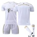 Miniatyrbild 1 av 2: 22-23 Bayer bortatröja fotboll för vuxna barn no number XXL#With socks