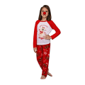 Miniatyrbild 4 av 4: Barn Vuxen Familj Matchande julpyjamas Elf Nightwear Mon-2XL