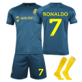 Miniatyrbild 1 av 2: 23-24 Saudi League Al-Nassr FC Victory Borta tröja nr.7 Ronaldo NO.7with socks XS