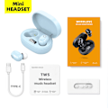 Miniatyrbild 1 av 3: Mini TWS True Wireless 5.0 Bluetooth In Ear Macaron A7S öronproppar blue E6 PRO