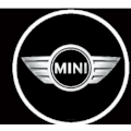 Miniatyrbild 3 av 3: 2PCS Emblem LOGO Projector Car Door Welcome Light For Benz Audi MINI(Random no loop/have loop)