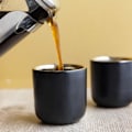 Miniatyrbillede 5 af 7: La Cafetière Double Insulated Espresso Cups Black/Gold 2pcs.