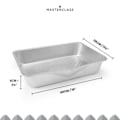 Pikkukuva 6 / 9: MasterClass Recycled Aluminium Roasting Pan with Pouring Spout - 40x29cm