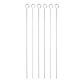 Miniatyrbillede 1 af 8: MasterClass Stainless Steel Flat Sided Skewers 40cm - 6pcs