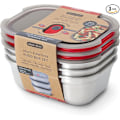 Pikkukuva 1 / 6: Black + Blum Multi-Function Steel Food Box Set Medium - 3pcs.