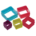 Miniatyrbillede 2 af 5: Colourworks Set of 5 Cookie Cutters Star