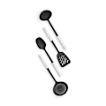 Pikkukuva 3 / 7: Brabantia Profile Line Kitchen Utensils Non-Stick 4pcs.
