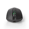 Miniatyrbild 8 av 10: Nedis Wired &amp; Wireless Gaming Mouse - 7 buttons - RGB Led