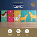 Miniatyrbillede 4 af 4: Creative Tops Large Premium Placemats Set - Dog Print