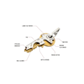 Miniatyrbillede 3 af 9: True Utility KeyTool - Keyring Packaging