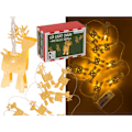 Pikkukuva 1 / 8: Out of the Blue 3D LED Light Chain - Metallic Deers