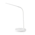 Miniatyrbild 3 av 6: Nedis LED Desk Lamp with Wireless QI Charger - White