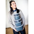 Pikkukuva 6 / 9: Koziol CONNECT XL Box with Lid 4l. Organic Deep blue