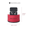 Miniatyrbillede 7 af 10: MasterClass Smart Sharp Dual Knife Sharpener Red