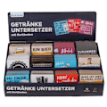 Miniatyrbillede 2 af 5: Out of the Blue Coaster Slogan - set of 12pcs