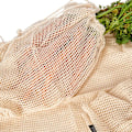 Miniatyrbild 4 av 5: Natural Elements Drawstring Produce Bags Set 3pcs.