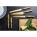 Miniatyrbillede 2 af 5: MasterClass 5-Piece Brass-Coloured Stainless Steel Knife Set